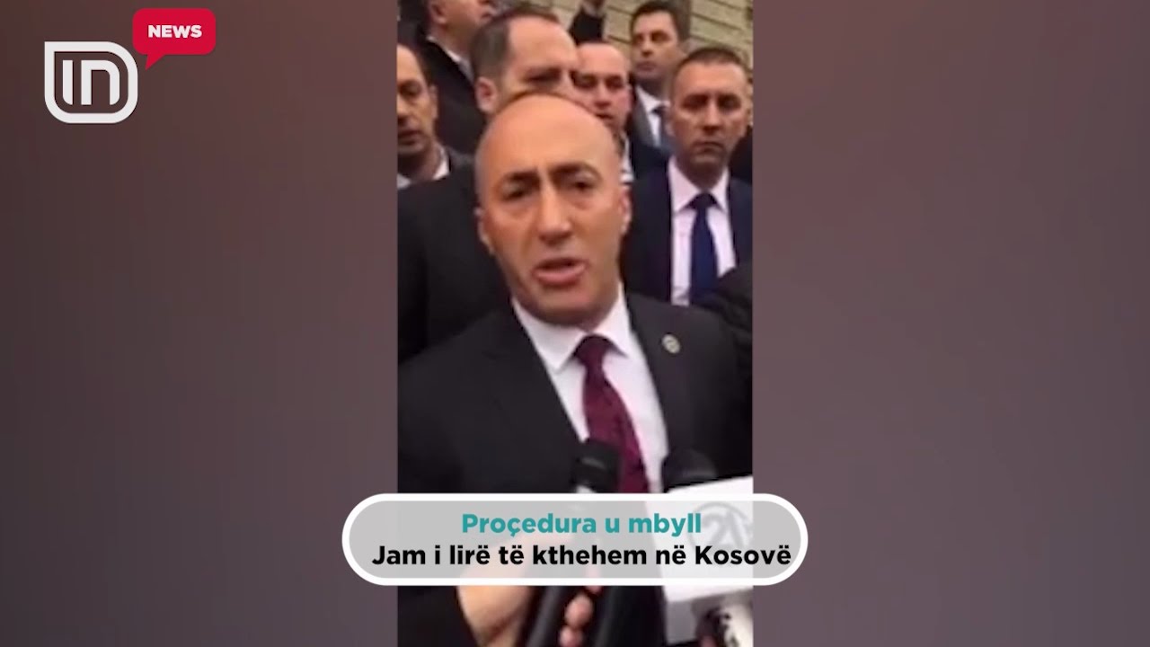 Haradinaj: Jam i lirë. Franca kundërshton ekstradimin në Serbi