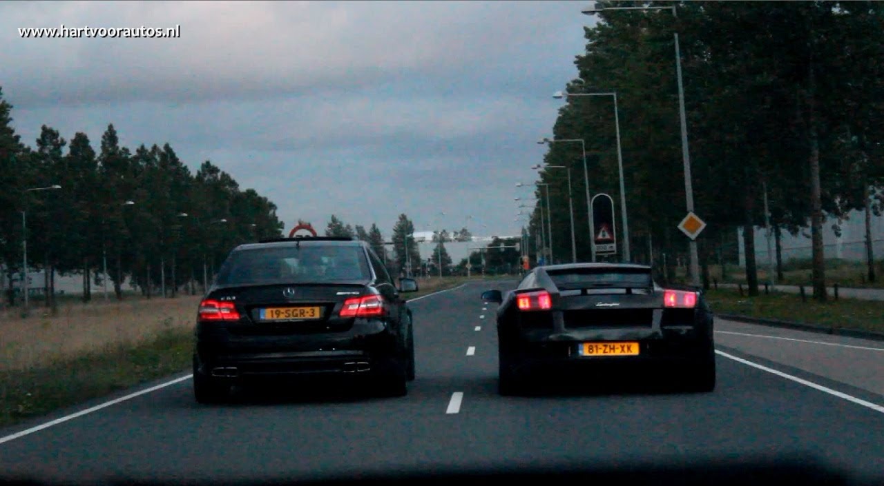 Dutch Supercar Madness - E63 AMG Gallardo XF-R