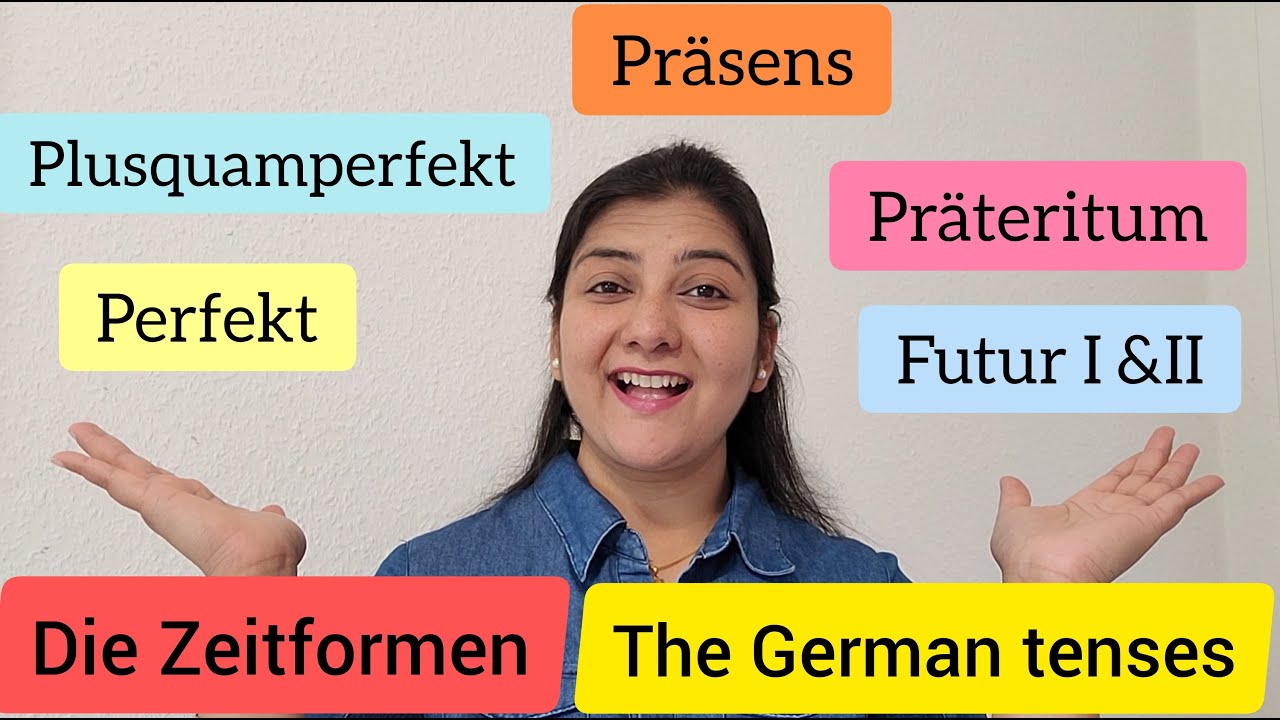 Die Zeitformen in der deutschen Sprache; Overview of the tenses in the German language Deutsch A2 B1