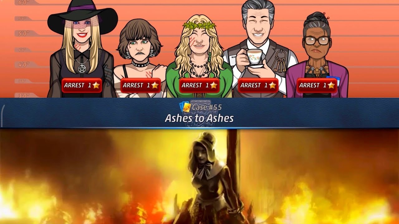 Criminal Case: Grimsborough Case #55 - Ashes to Ashes || Arrest Killer (Extend Version)