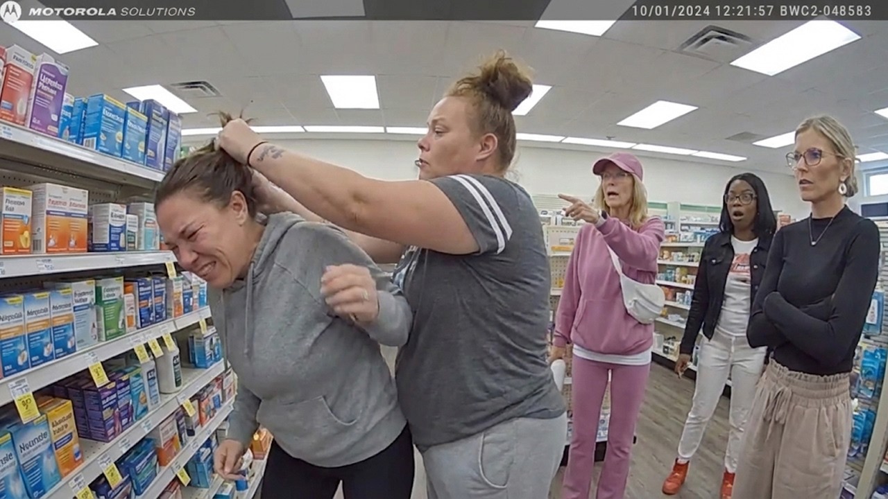 Family Drama Explodes in Pharmacy &mdash; Woman Snaps and Drags Sister-in-Law by Hair