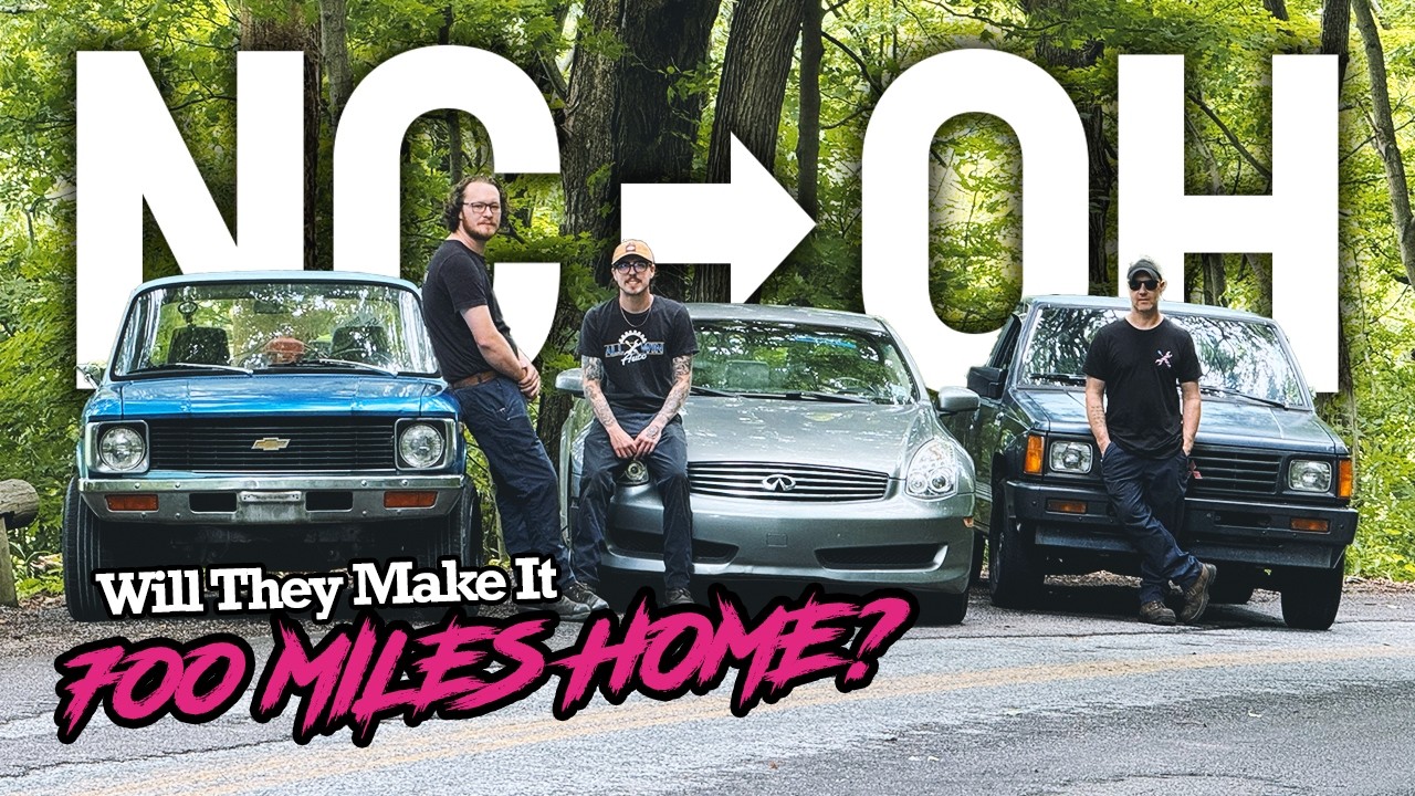 $3000 Car Roadtrip Challenge: Will They Make It Back From NORTH CAROLINA to OHIO?