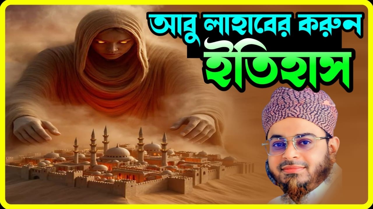 আবু লাহাবের করুণ ইতিহাস | সূরা লাহাবের বাস্তব ঘটনা | মুফতি নাসির উদ্দীন আনসারী