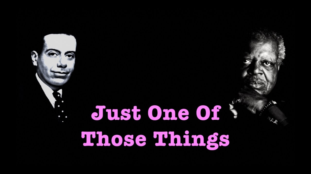 Just One Of Those Things ~ Karaoke ~ Oscar Peterson ~ Cole Porter