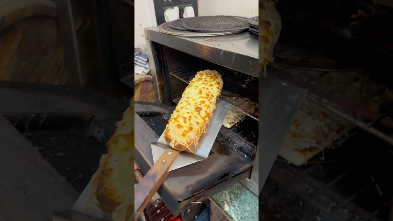 Mumbai Garlic Cheese Brust Sandwich | Indian Street Food | #shorts #youtubeshorts #short #ytshorts