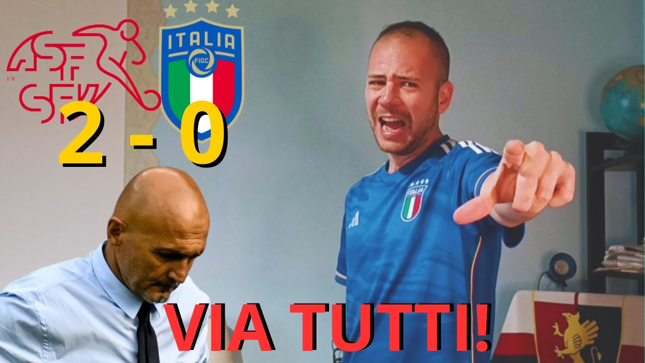 [Svizzera - Italia 2-0] SENZA DIGNITÀ! ADESSO SPARITE DALLA NAZIONALE E ANDATE A LAVORARE!