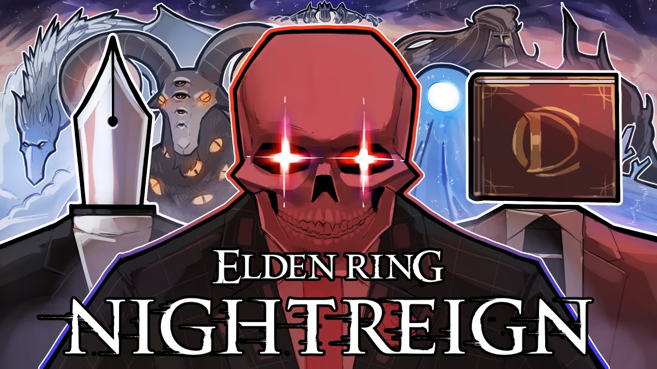 Teaching @DailySilksongNews how to survive ELDEN RING NIGHTREIGN