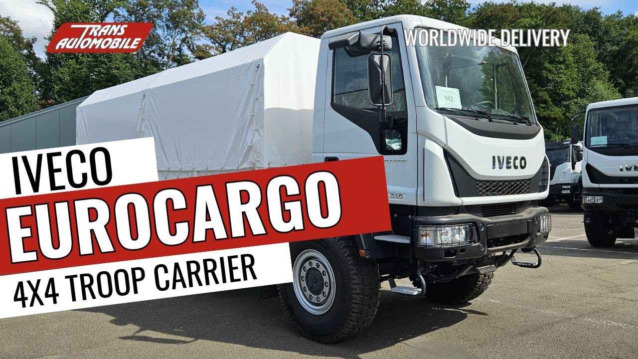 IVECO Eurocargo 4x4 Troop carrier - Transport your troops, passengers and goods without obstacles!