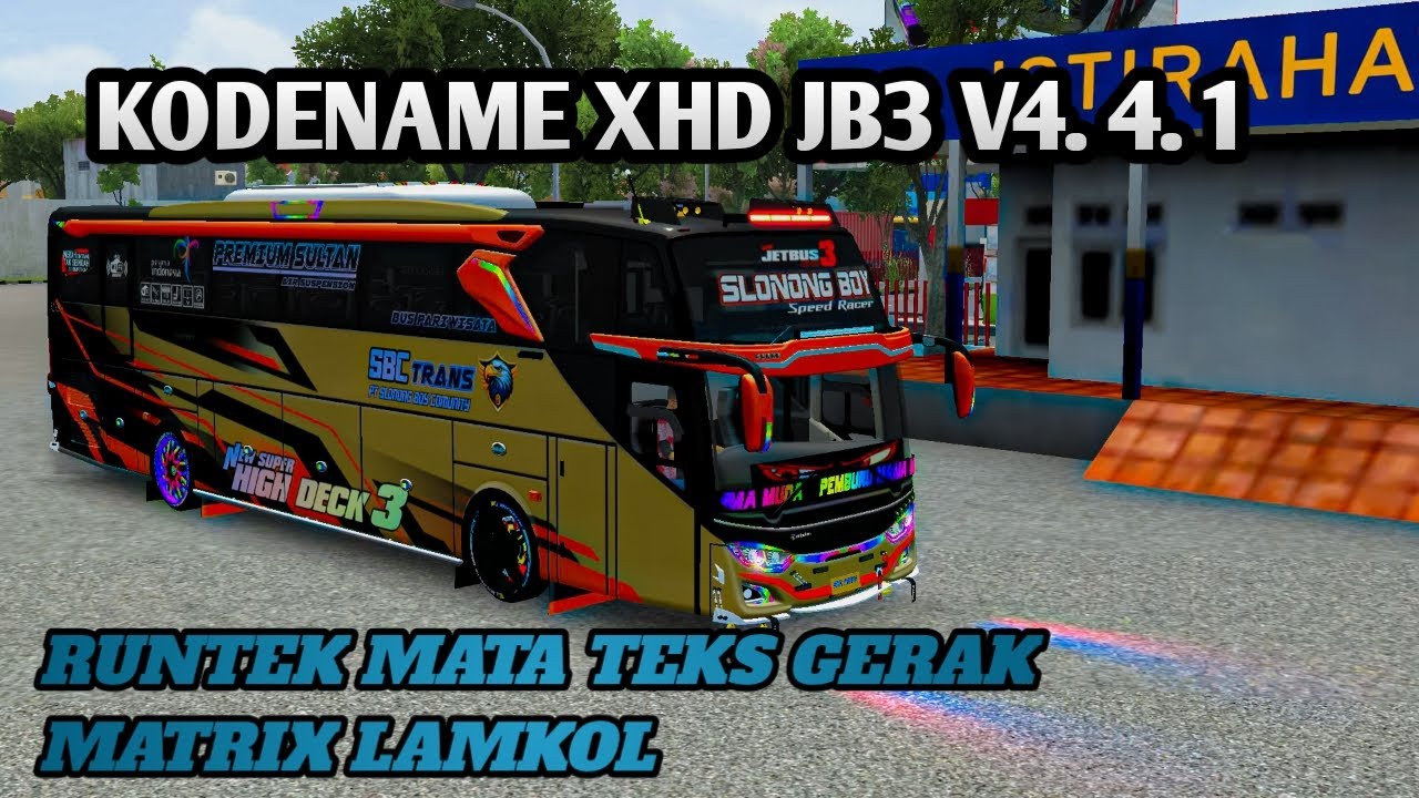 SHARE || KODENAME V4.4.1 XHD JB3 RUNTEX MATA TEKS GERAK MATRIX LAMKOL