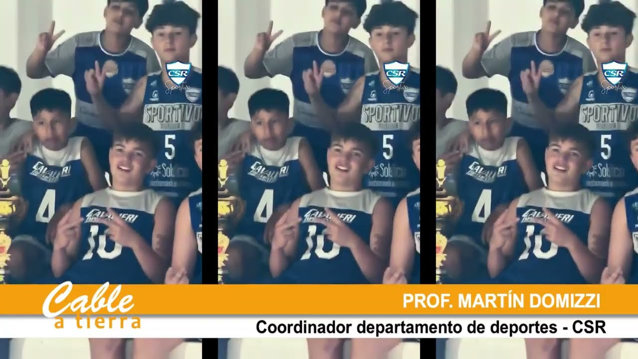 Cable a Tierra - Emisión 1122 - Prof. Martín Domizzi - Coordinador departamento de deportes CSR. 