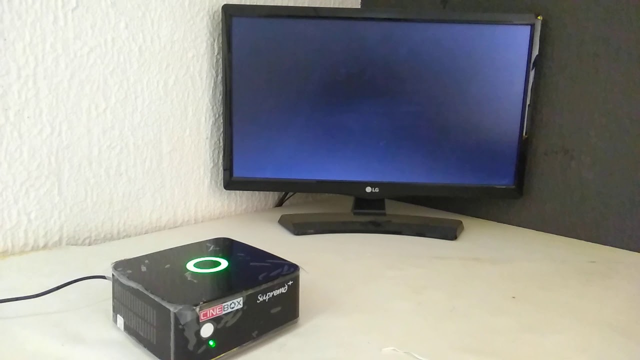 Como atualizar pela internet o cinibox supremo + bem f&aacute;cil