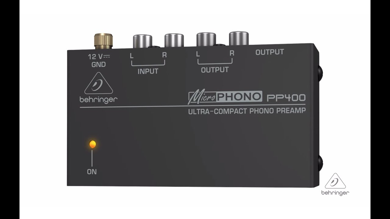 MICROPHONO PP400 Ultra-Compact Phono Preamp