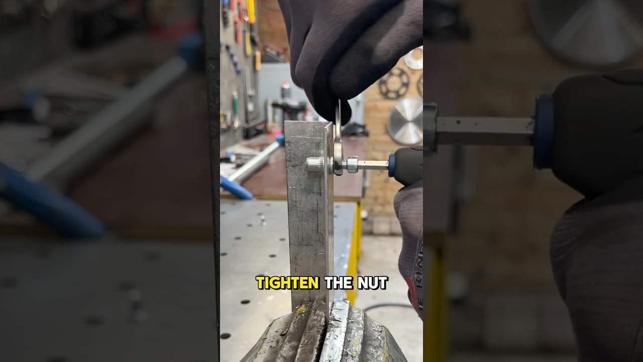 How to use rivet nuts? You don&rsquo;t need special tools&hellip; #diy #tools