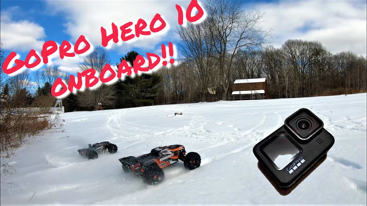 Arrma Kraton EXB 6S/8S || GoPro Hero 10 Black stability testing! How well does it do with Boost??