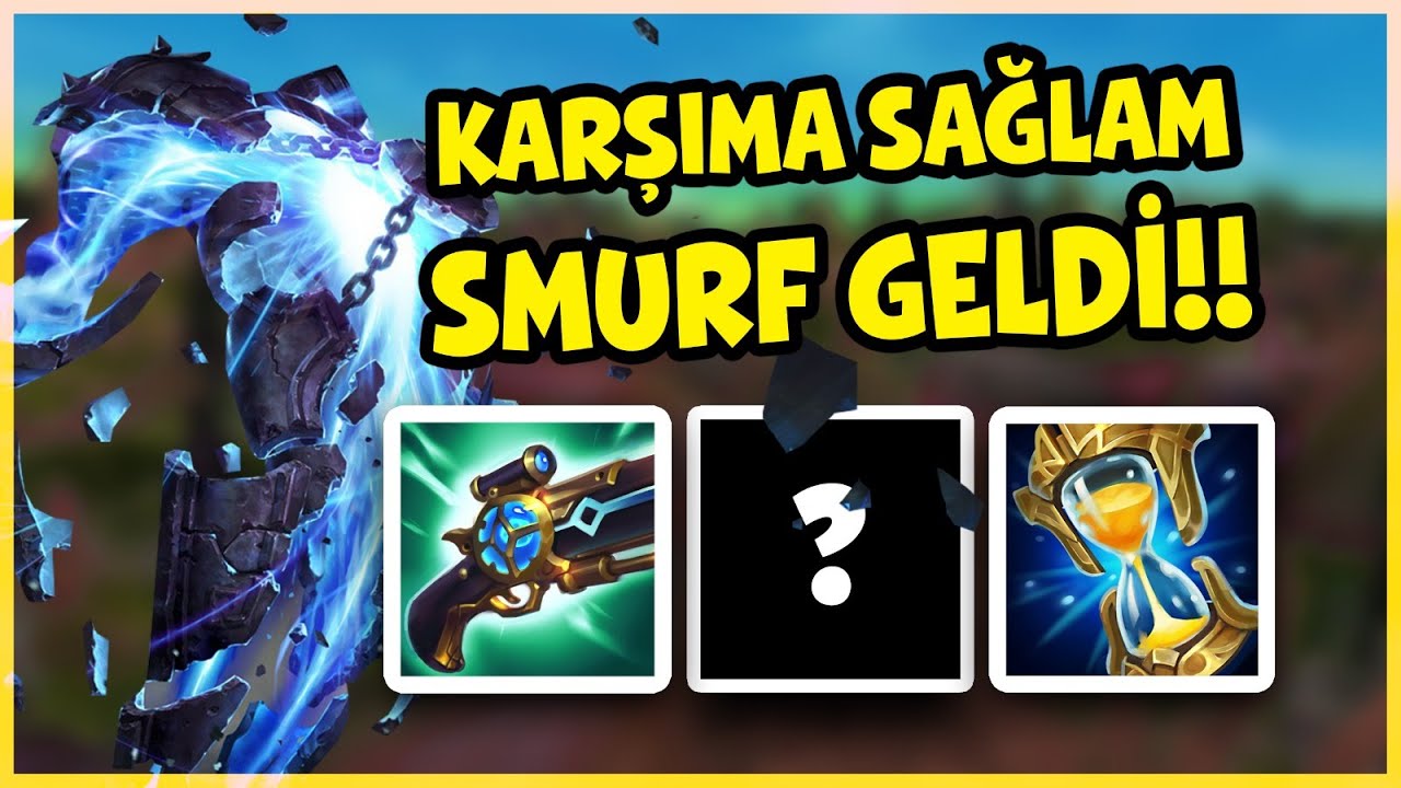 KARŞIYA SMURF GELDİ SKİLL YEMEDİ SCRİPTTEN DAHA İYİ OYNADI !!! | Apophis