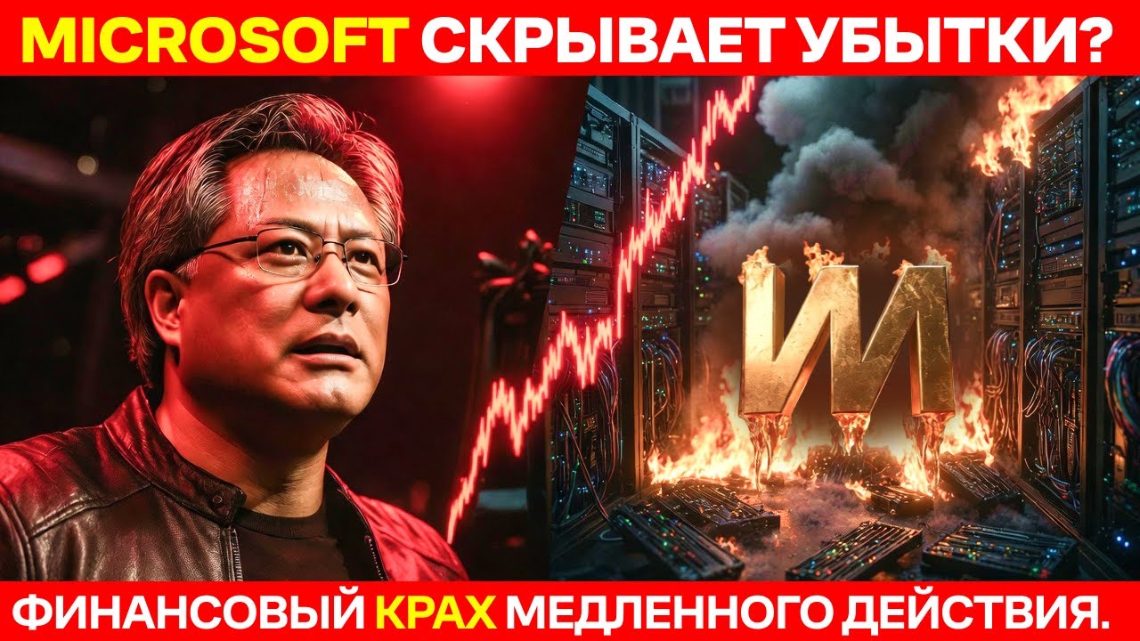 Как ИИ уничтожит ваш портфель: Nvidia и Microsoft обманули всех?