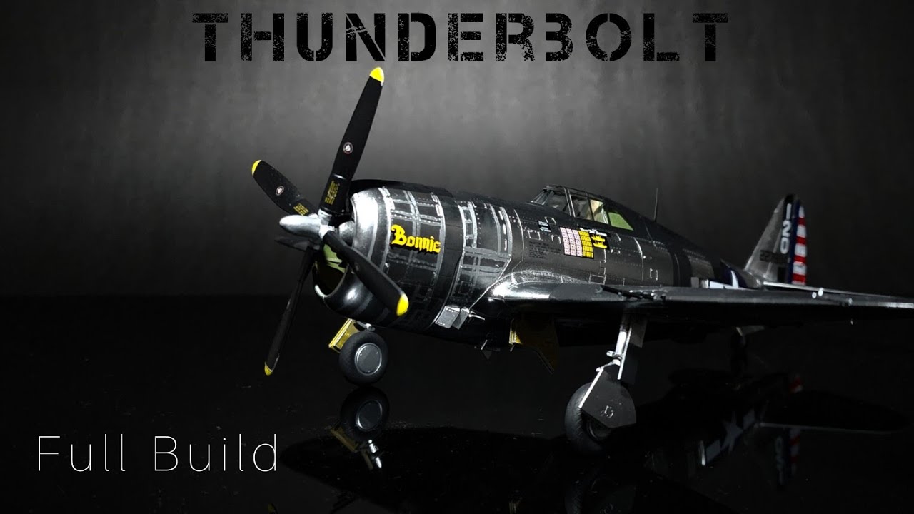 Tamiya 1/48 P-47D Thunderbolt Full Build 