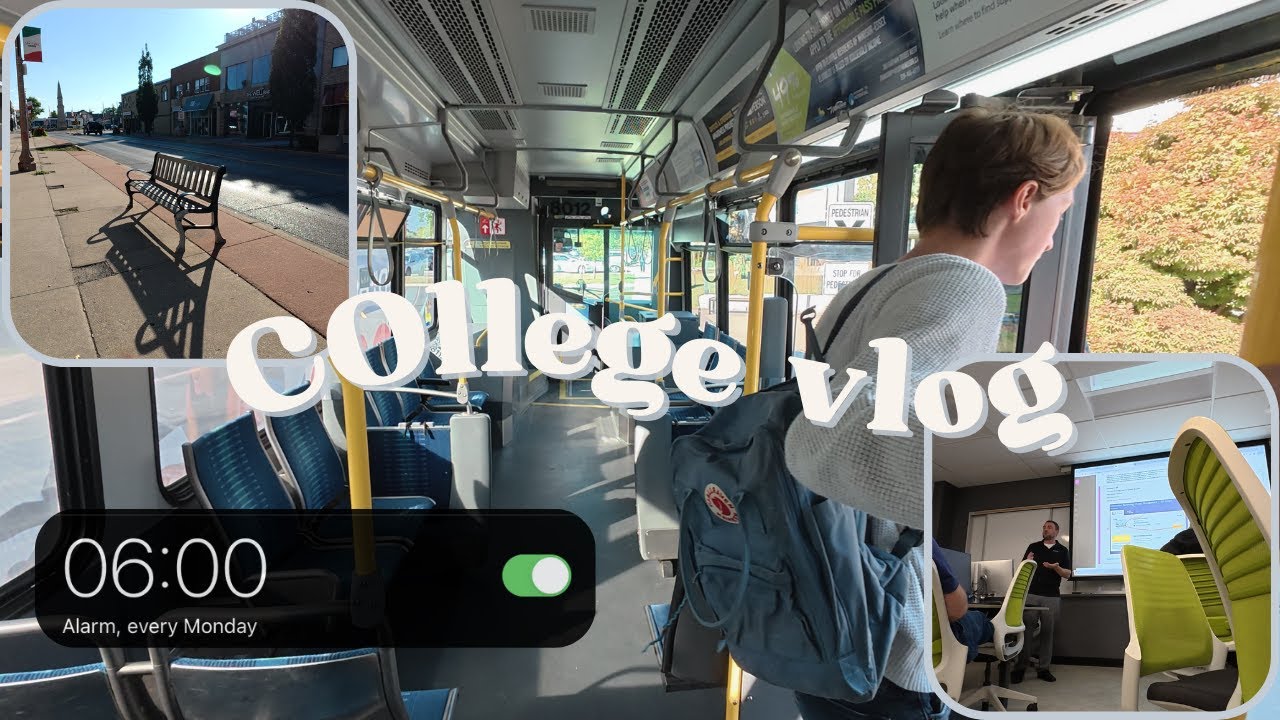 Day in My Life at St. Clair College | College Vlog