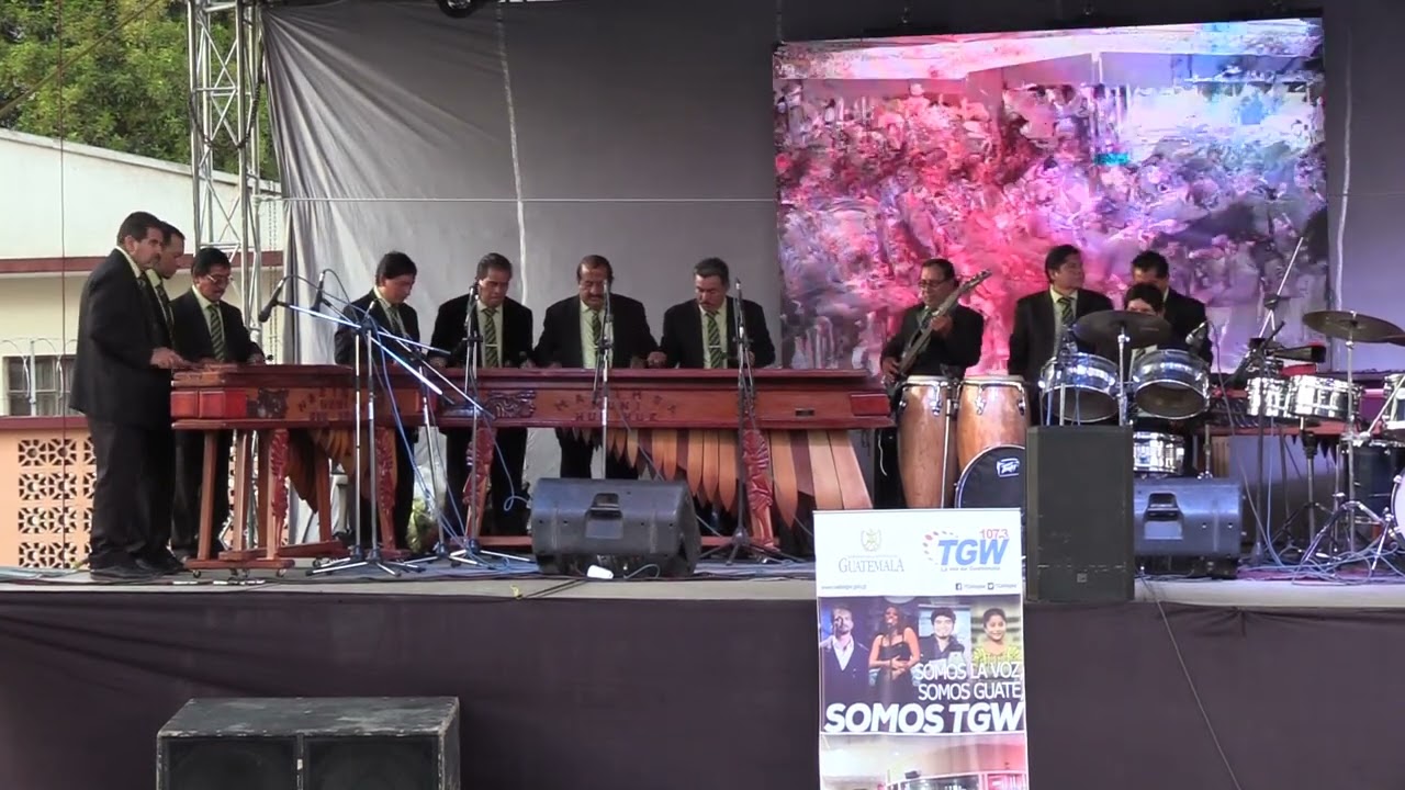 Marimba de Conciertos José Ernesto Monzón Reyna de La Municipalidad de Huehuetenango