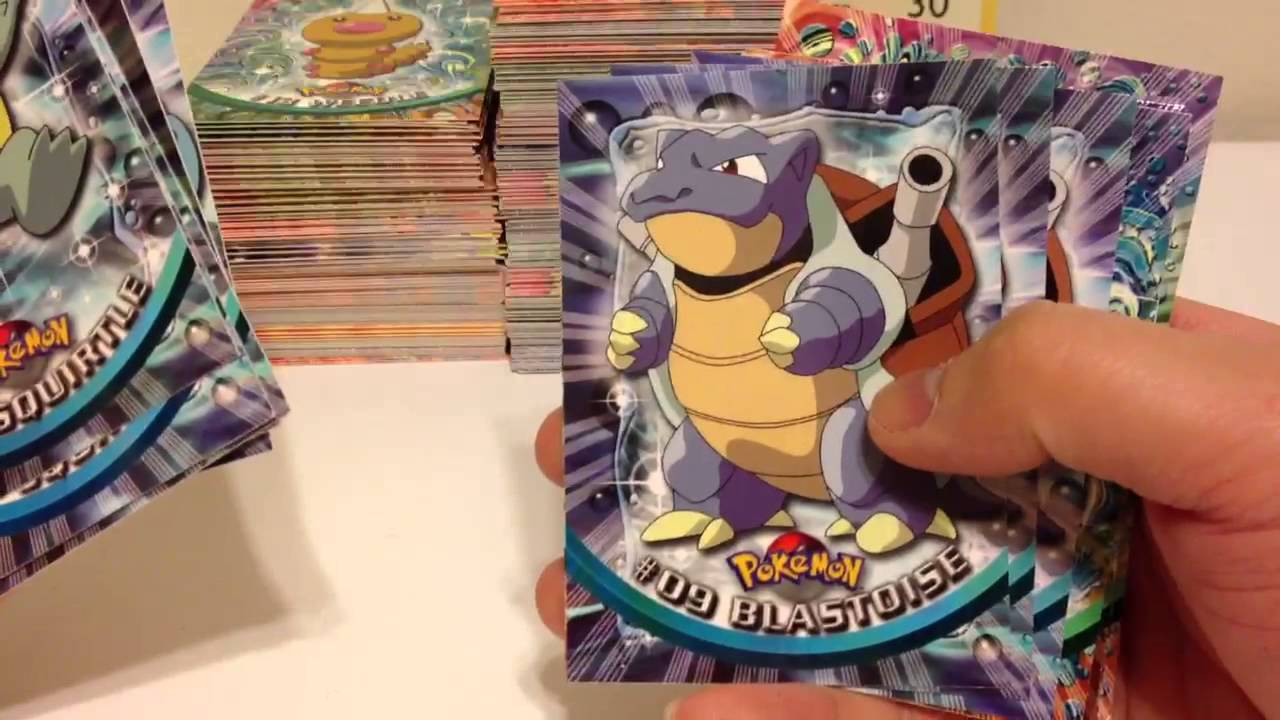 Pokemon Topps TV Animation Series #1 Trading Cards Part 1