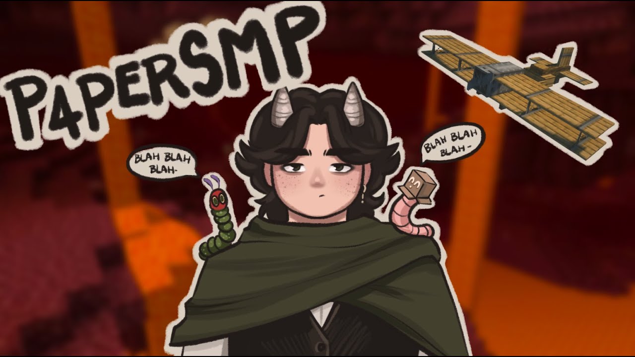 P4perSMP - I want my plane back (with some unexpected worm friends) - Aug 26th