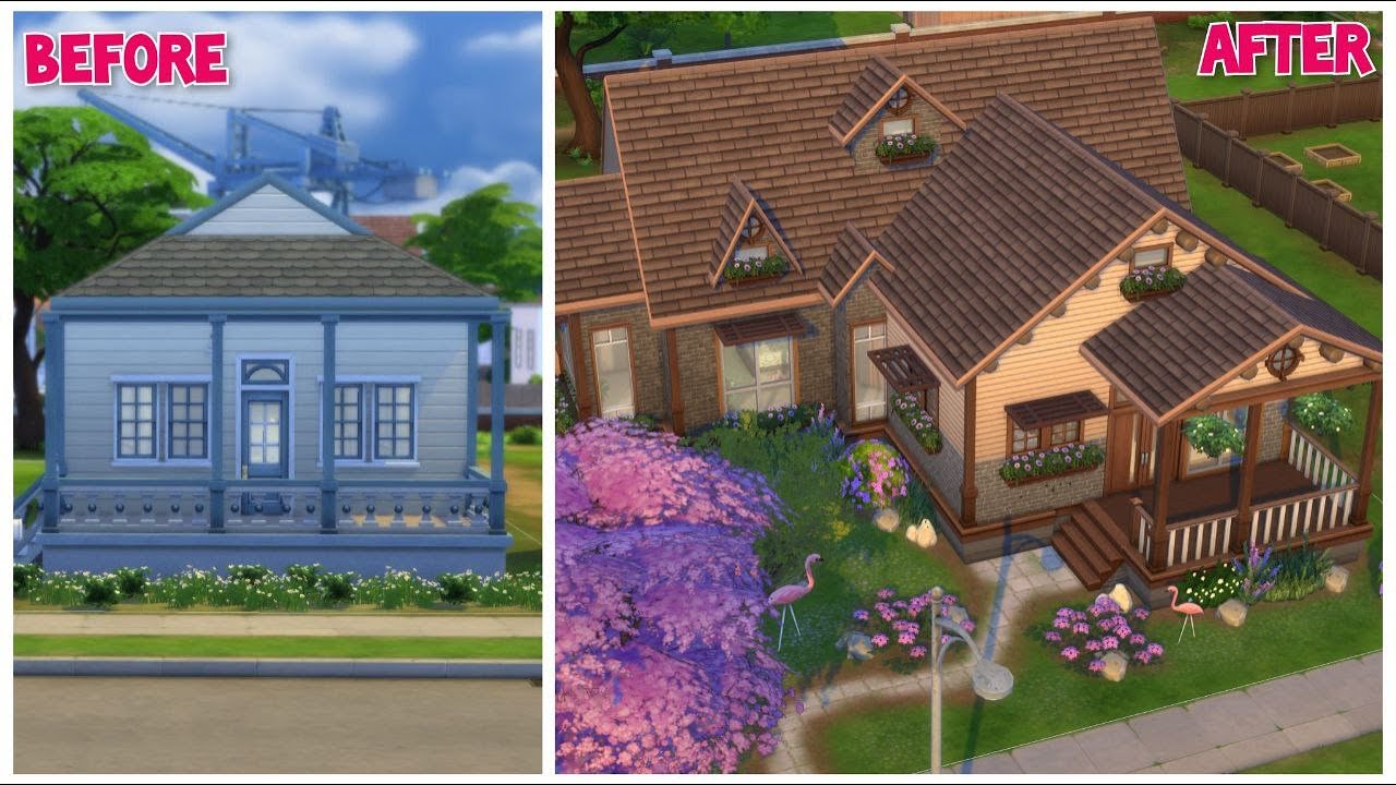 Daisy Hovel Renovation | Sims 4 Speedbuild