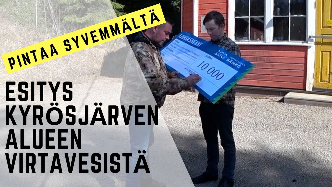 Kyrösjärven alueen virtavedet
