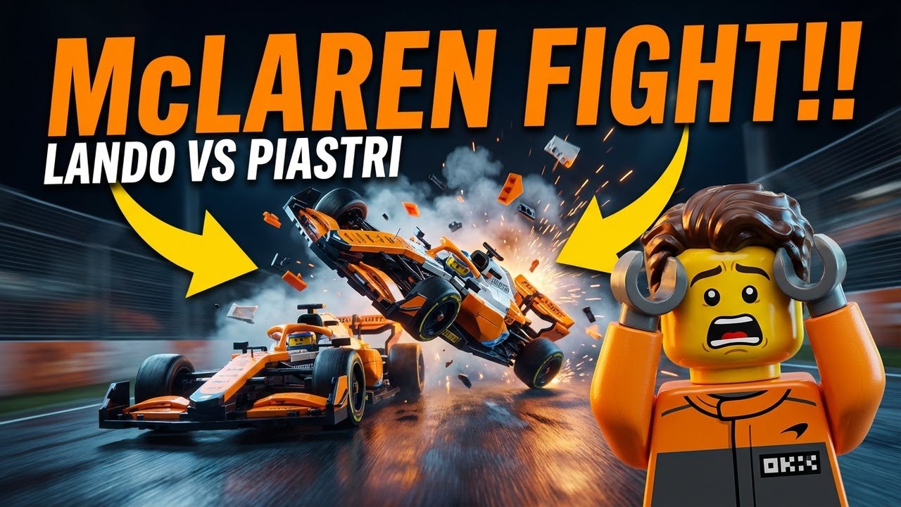 McLaren FIGHT!!  LEGO Speed Champions F1