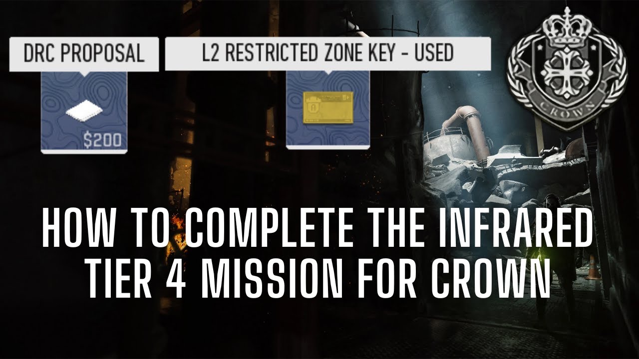 How to complete the INFRARED Tier 4 mission for Crown | DMZ Season 6