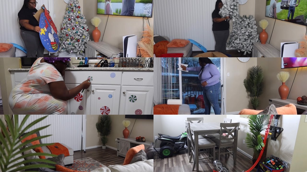 *NEW* 2024 UNDECORATE / CLEAN WITH ME..FINALLY TAKING DOWN MY CHRISTMAS DECOR🤦🏾‍♀️