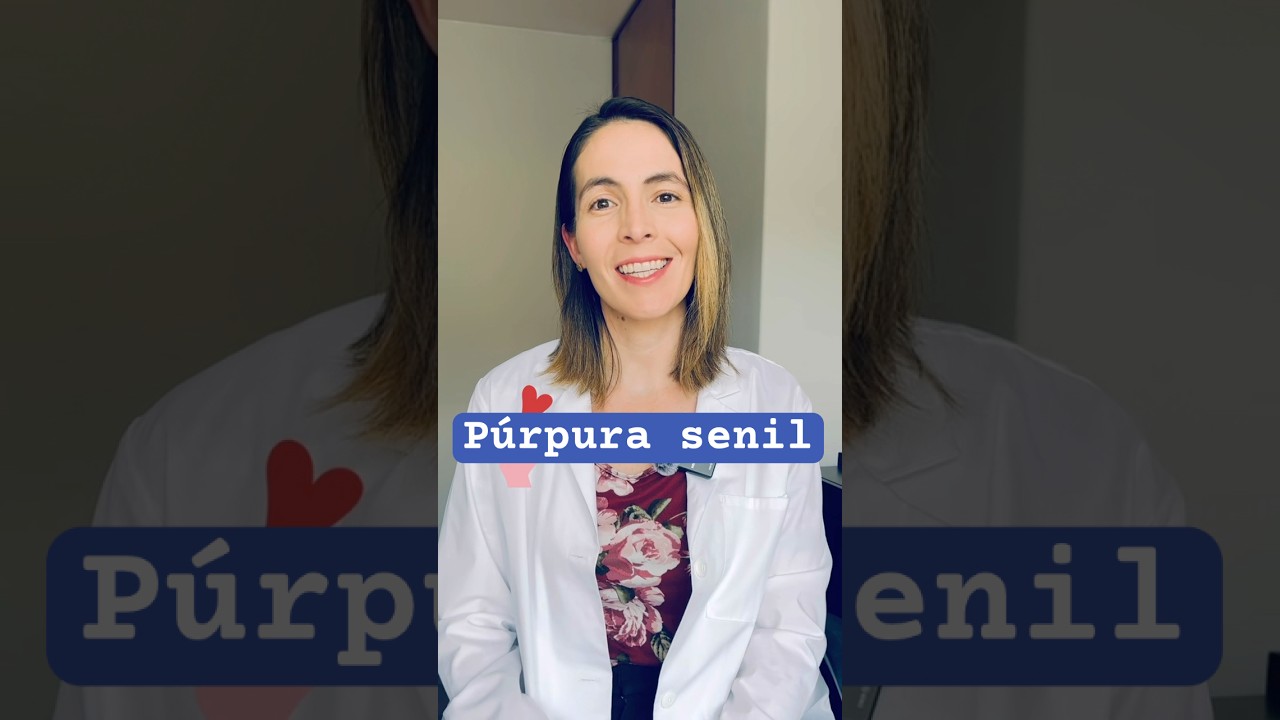 &iquest;Eres adulto mayor y te han salido manchas rojas o p&uacute;rpuras en la piel de manos o brazos?