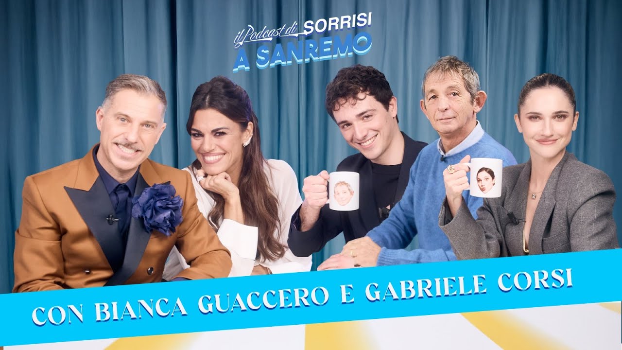 Festival non ti temiamo! Il Podcast di Sorrisi a Sanremo con Bianca Guaccero e Gabriele Corsi