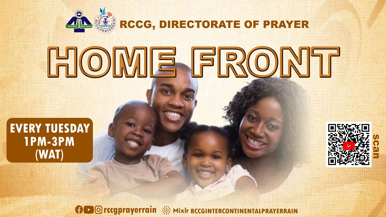 HOME FRONT || PRAYERRAIN LIVE || 17TH FEBRUARY, 2026