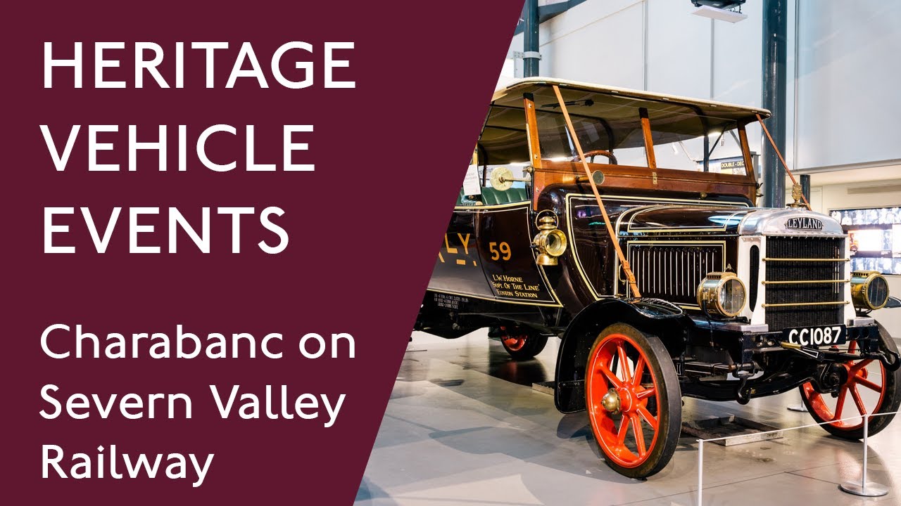 Charabanc on Severn Valley Railway