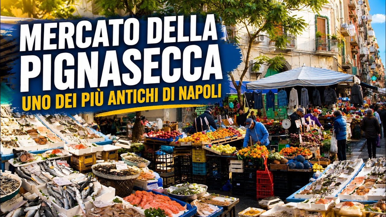 Mercato della Pignasecca, uno dei più antichi di Napoli.