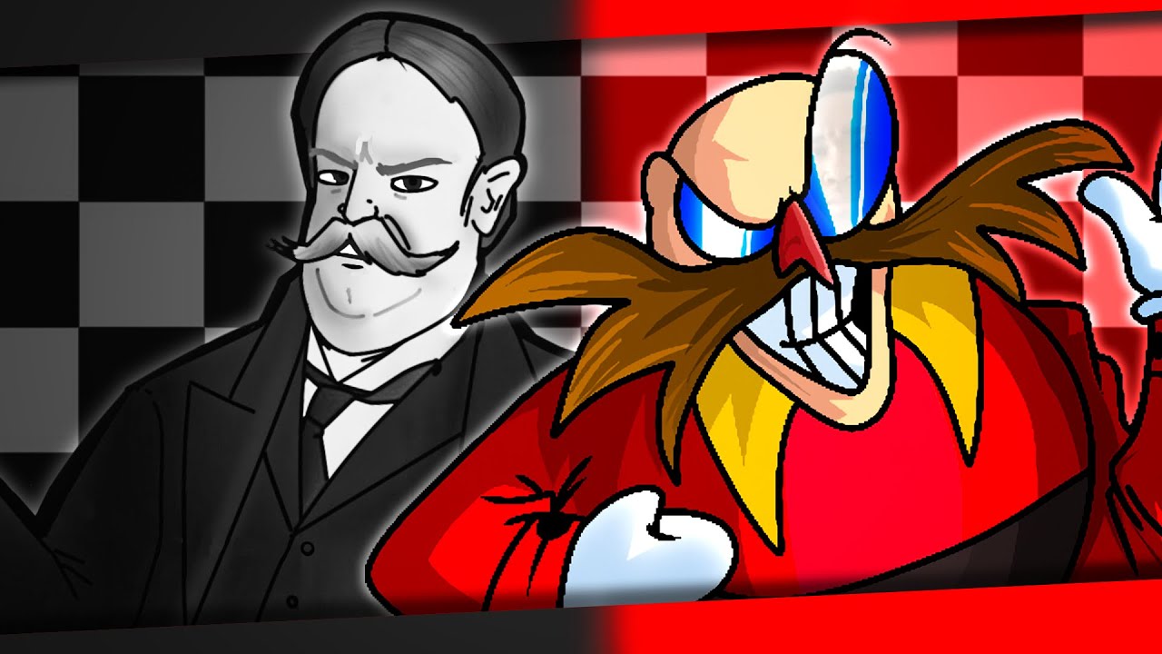 Dr. Eggman vs William Howard Taft - Discount Rap Battles!