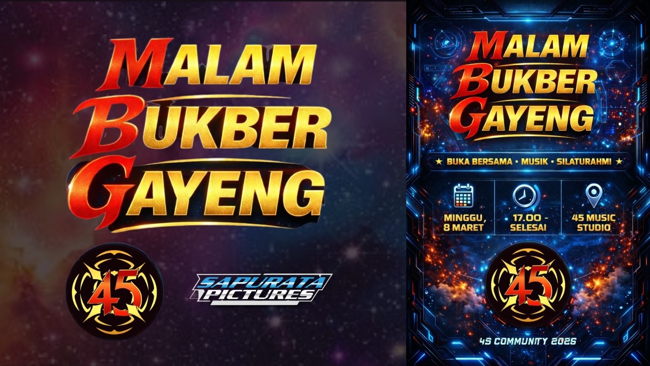 MBG - Malam Bukber Gayeng ( Studio 45 ) Sukoharjo