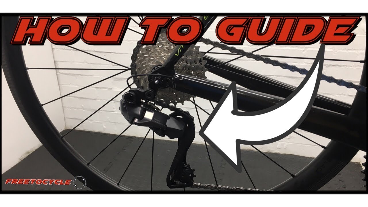 Руководство по установке заднего переключателя Shimano Ultegra R8150 Di2