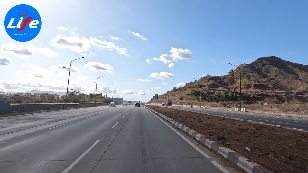 4K Drive - Thane to Panvel Via Palm Beach Road & JNPT - Maharashtra, India