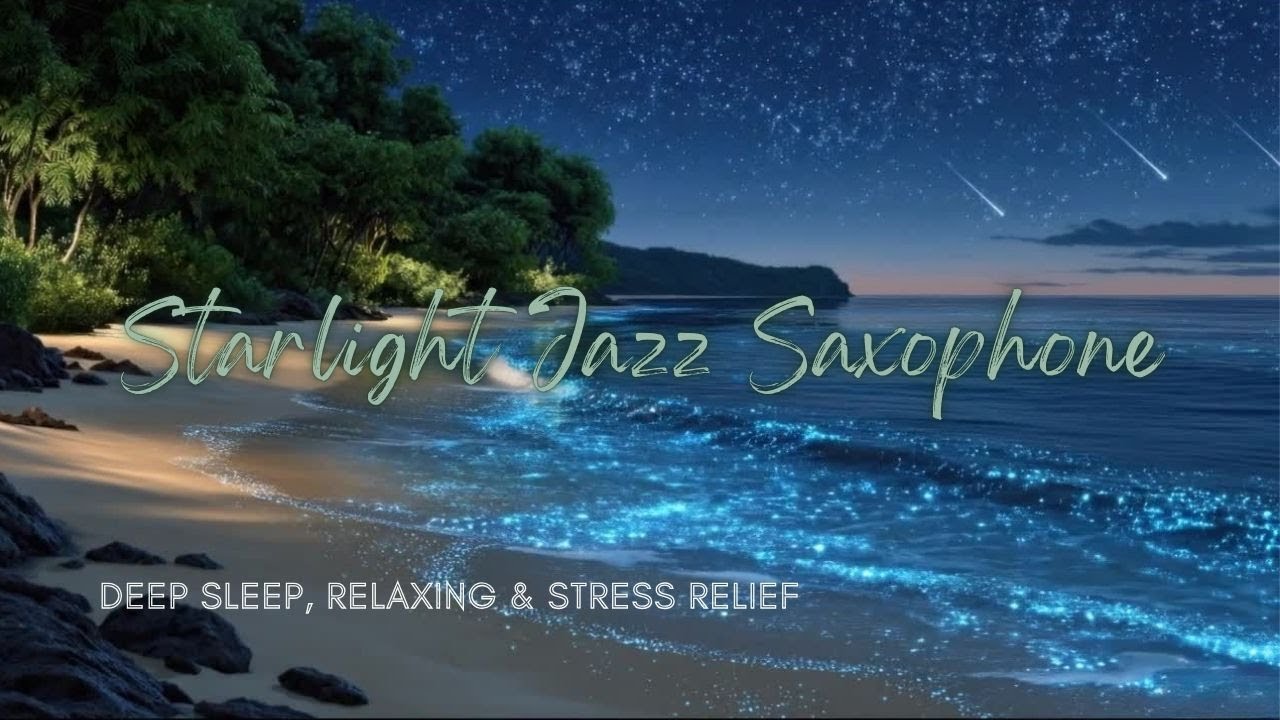 Lofi Sphere Station Vol 45 :  Starlight Jazz Saxophone for Deep Sleep, Relaxing & Stress Relief