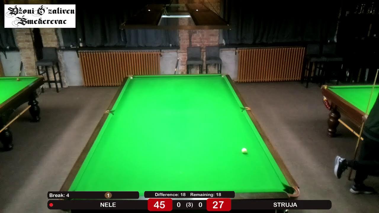 Mister S - Snooker Table 2 Live