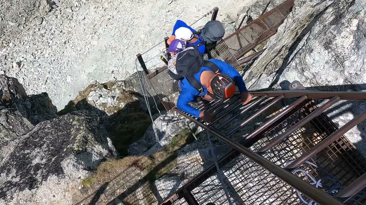 Video 11 - Pas de Chevres ladders