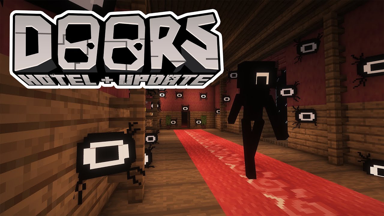 Minecraft Roblox DOORS Hotel + Update (Mapa completo)