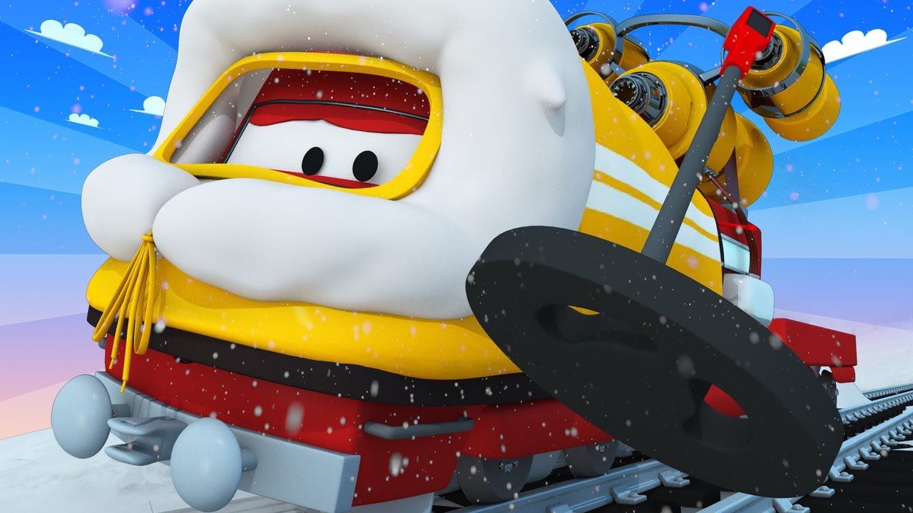 Train for kids -  Troy the Train is an Actic Explorer Train and Finds a Treasure  - Troy The Train