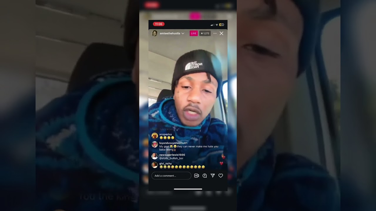 Emtee shuts down J Molley with epic clapback! 🔥 #HipHopDrama