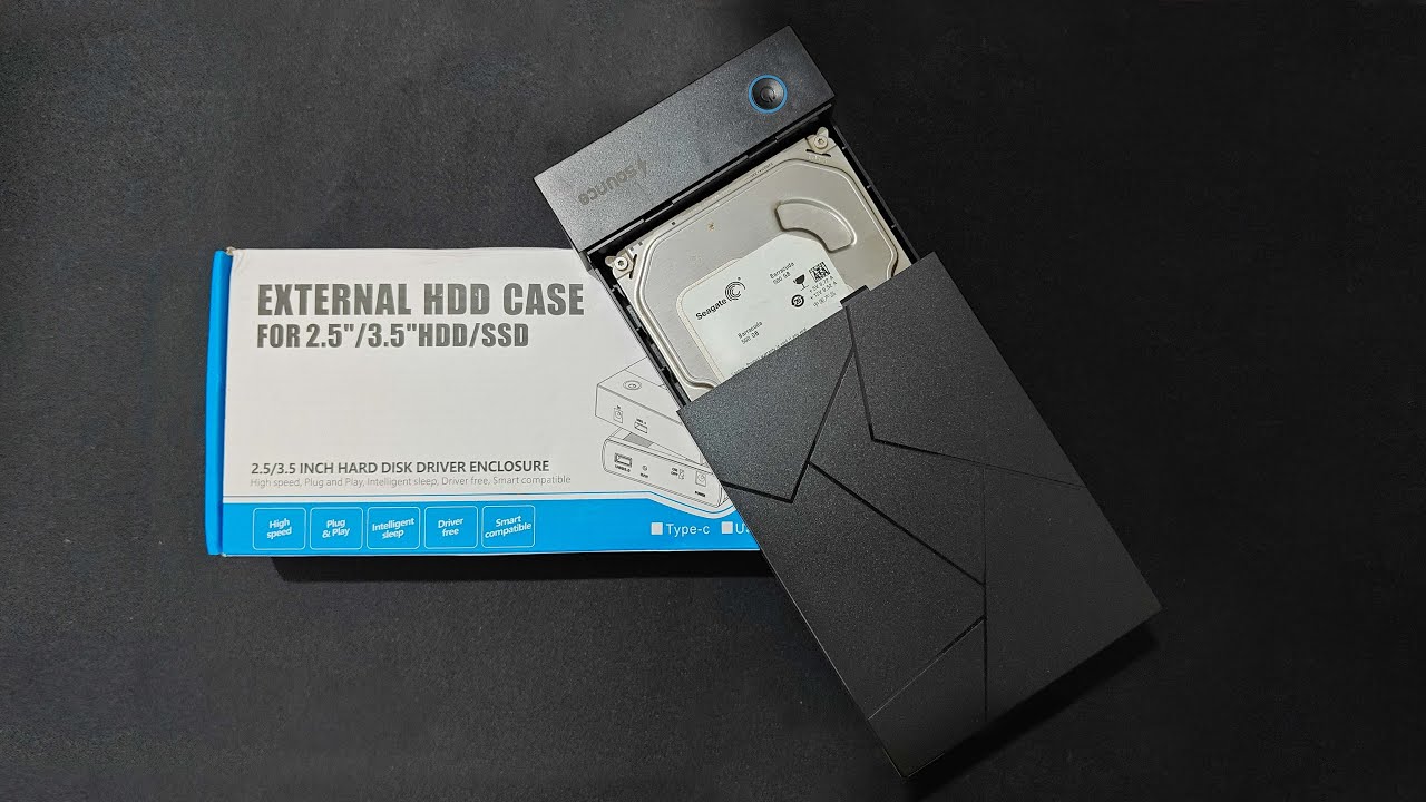 Sounce Hard Drive Enclosure or Docking Station USB 3.0 | UNBOXING ✨ #enclosures