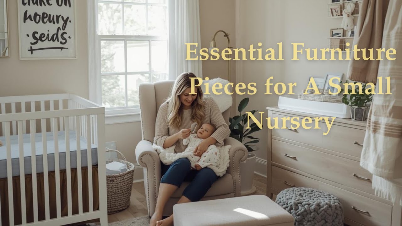 Essential Furniture Pieces for A Small Nursery