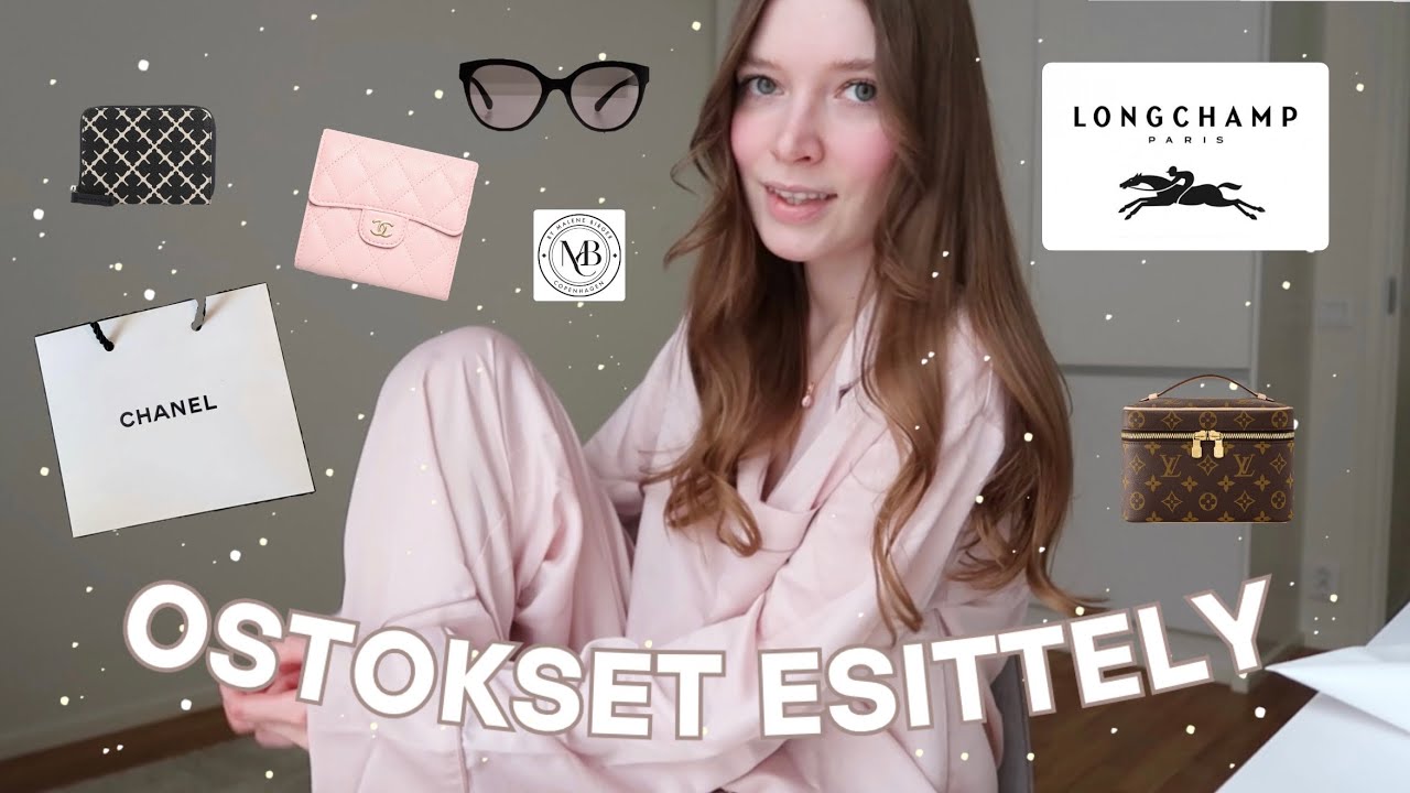 ASMR suomi | ostokset unboxing & esittely | Chanel, Longchamp, Malene Birger