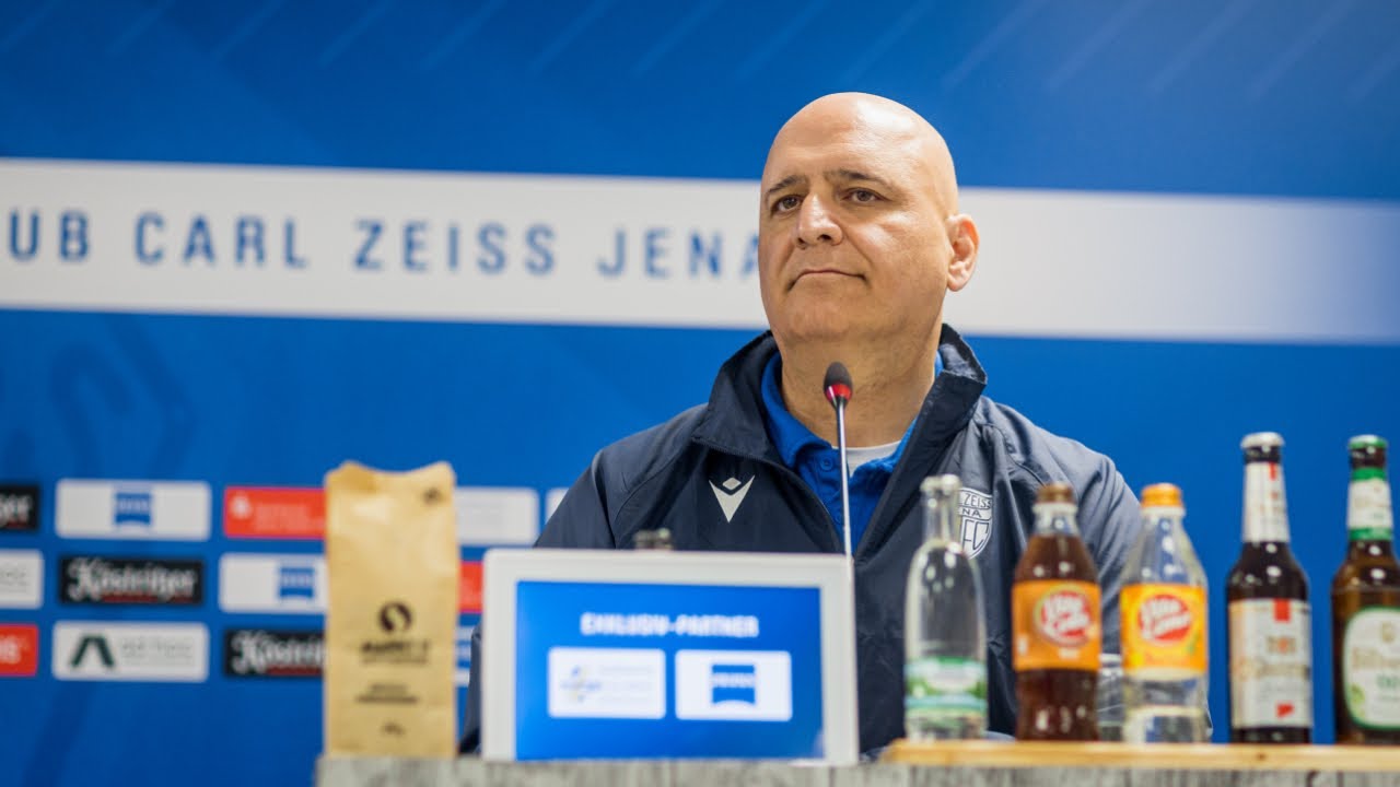 Die Pressekonferenz vor dem Saaleduell zwischen unserem FCC und dem HFC (Fr., 04.04.25, 20.20 Uhr)