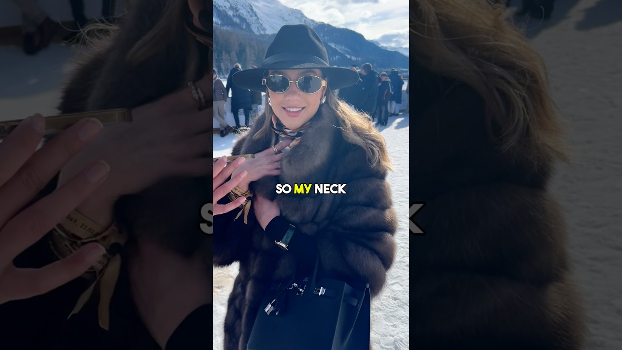 Gorgeous outfit spotted in St Moritz💁‍♀️